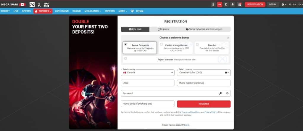 megaperi signup