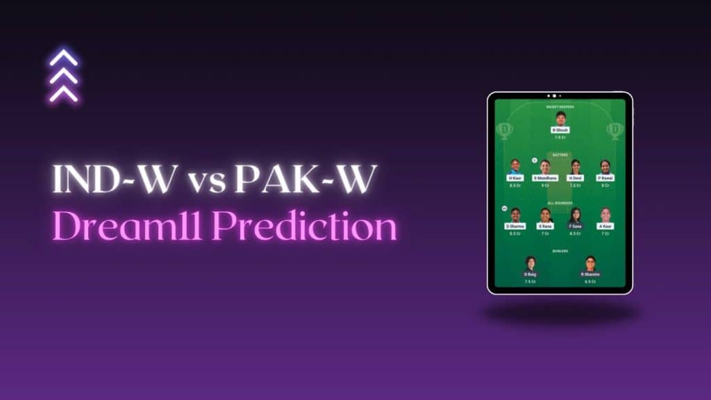 IND-W-vs-PAK-W-match-dream11-prediction